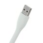 Lampe portative USB LED 2.0 Lampe portable flexible de gadget de bureau blanc