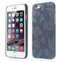 Coque triangulaire en aluminium compatible avec iPhone 6 Plus / 6s Plus Coque rigide noire Coque triangulaire