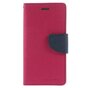 &Eacute;tui portefeuille rose Mercury Goospery Bookcase compatible avec iPhone 6 6s Cuir d&#039;origine - portefeuille