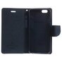 &Eacute;tui portefeuille rose Mercury Goospery Bookcase compatible avec iPhone 6 6s Cuir d&#039;origine - portefeuille
