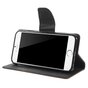 &Eacute;tui portefeuille Original Mercury Goospery Bookcase compatible avec iPhone 6 6s Marron noir portefeuille