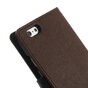 &Eacute;tui portefeuille Original Mercury Goospery Bookcase case iPhone 6 6s Brown black wallet