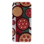 Coque Pizza TPU compatible avec iPhone 6 6s Drapeau Italien Vert Blanc Rouge Italie Couverture