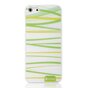 Coque Comma vert blanc compatible avec iPhone 5/5s et SE 2016 coque rigide design herbe