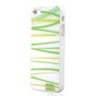 Coque Comma vert blanc compatible avec iPhone 5/5s et SE 2016 coque rigide design herbe