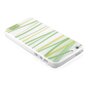 Coque Comma vert blanc compatible avec iPhone 5/5s et SE 2016 coque rigide design herbe