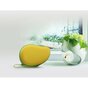 Bo&icirc;te de rangement pour &eacute;couteurs Forme mangue Bo&icirc;te de protection pour &eacute;couteurs Jaune vert