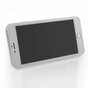 Coque en pierre naturelle gris-bleu iPhone 6 6s Housse en silicone Coque en pierre
