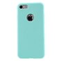 Housse en silicone bleu clair pour iPhone 7 8 Housse bleu clair Housse Solid Blue