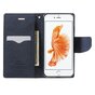 Etui portefeuille en cuir Mercury Goospery iPhone 7 8 SE 2020 SE 2022 Original rose