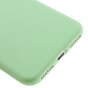 Coque en silicone de couleur verte unie pour iPhone 7 8. Coque verte.