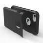 Coque r&eacute;sistante aux chocs compatible avec iPhone 7 Noir Coque en TPU tr&egrave;s robuste