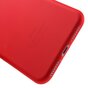 Housse en silicone rouge pour iPhone 7 Plus 8 Plus Housse rouge avec coque rouge solide