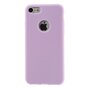 Coque en silicone Violet iPhone 7 8 Coque violette solide Coque violette