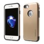 Caseology Coque dor&eacute;e compatible avec iPhone 7 8 Coque en silicone TPU dor&eacute; Coque noire