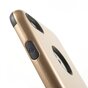 Caseology Coque dor&eacute;e compatible avec iPhone 7 8 Coque en silicone TPU dor&eacute; Coque noire