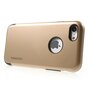 Caseology Coque dor&eacute;e compatible avec iPhone 7 8 Coque en silicone TPU dor&eacute; Coque noire