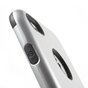 Caseology Coque argent&eacute;e compatible avec iPhone 7 8 Coque en silicone TPU argent&eacute;e Coque noire