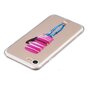 Coque Macaron transparente iPhone 7 8 SE 2020 SE 2022 Cookies roses avec coque TPU fille