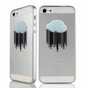 Coque nuage transparente compatible avec iPhone 5 5s et &agrave; l&#039;iPhone SE 2016 Coque rigide transparente