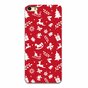 Coque de No&euml;l rouge iPhone 6 et 6s TPU Coque de No&euml;l Housse rouge de No&euml;l