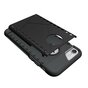 Coque rigide de protection noire en TPU compatible avec iPhone 7 8 coque de protection noire