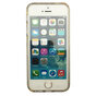 Coque transparente en TPU avec feuille d&#039;or compatible avec iPhone 5 5s et iPhone SE 2016 Coque dor&eacute;e