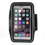 Ceinture de course compatible avec iPhone Plus / Max / Grand bracelet de sport pour mobile / t&eacute;l&eacute;phone - Noir