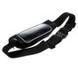 Ceinture de course pour t&eacute;l&eacute;phone / mobile / iPhone Sac de taille de sport - R&eacute;glable - Noir