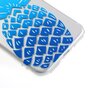 Coque Ananas Bleu TPU compatible avec iPhone 7 8 SE 2020 SE 2022 Coque Transparente Bleu