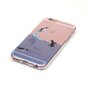 Coque transparente pingouin iPhone 6 6s Housse silicone TPU mer bleu transparent