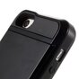 &Eacute;tui porte-cartes Secret compatible avec iPhone 5 5s SE 2016 - &Eacute;tui rigide - Portefeuille - Portefeuille - Noir