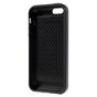 &Eacute;tui porte-cartes Secret compatible avec iPhone 5 5s SE 2016 - &Eacute;tui rigide - Portefeuille - Portefeuille - Noir