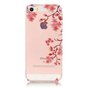 Blossom TPU compatible avec iPhone 5 5s SE 2016 - Transparent - Branches de fleurs - Fleurs