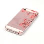 Blossom TPU compatible avec iPhone 5 5s SE 2016 - Transparent - Branches de fleurs - Fleurs