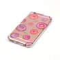 Coque Donut transparente en TPU la coque compatible avec iPhone 6 et 6s