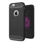 Coque de protection Carbon Armor compatible avec iPhone 6 6s TPU - Noir
