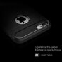 Coque Carbon Armor pour iPhone 6 6s TPU - Noire