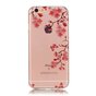 Blossom TPU compatible avec iPhone 6 6s coque zen cover - Transparent - Branches de fleurs