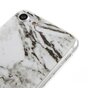 Coque en TPU en marbre compatible avec iPhone 7 8 SE 2020 SE 2022 Coque blanche Housse en marbre