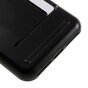 &Eacute;tui noir avec clip pour cartes compatible avec iPhone 7 Plus 8 Plus