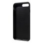 &Eacute;tui noir avec clip pour cartes compatible avec iPhone 7 Plus 8 Plus