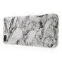 Coque en marbre blanc compatible avec iPhone 7 Plus 8 Plus en TPU