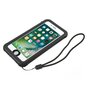 Coque &eacute;tanche compatible avec iPhone 7 8 SE 2020 SE 2022 IP68 coque &eacute;tanche noire