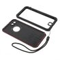 Coque &eacute;tanche compatible avec iPhone 7 8 SE 2020 SE 2022 IP68 coque &eacute;tanche noire
