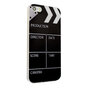 Coque en TPU compatible avec iPhone 5 5s et SE 2016, clap noir