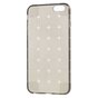 Coque &agrave; carreaux gris compatible avec iPhone 6 6s Housse en TPU protection suppl&eacute;mentaire