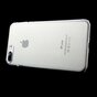 Coque rigide transparente compatible avec iPhone 7 Plus 8 Plus Coque transparente robuste
