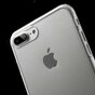 Coque rigide transparente compatible avec iPhone 7 Plus 8 Plus Coque transparente robuste