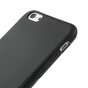 Coque TPU noire Coque en silicone solide pour iPhone 6 6s Poign&eacute;e suppl&eacute;mentaire noire